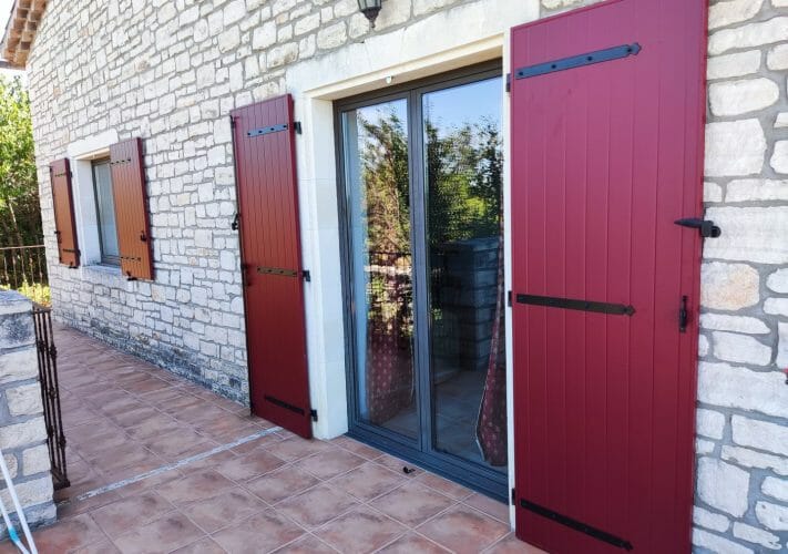 Volet battant aluminium
