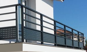 garde corps aluminium sur mesure