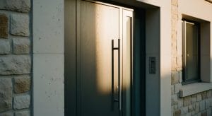 porte d’entrée isolante =