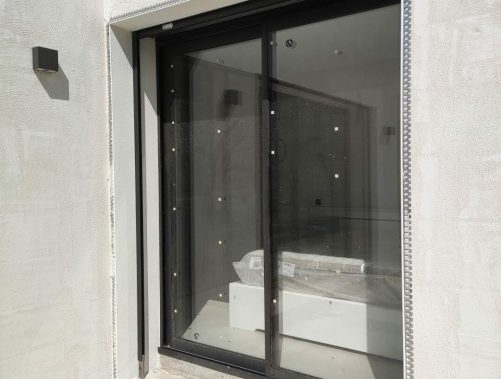 Baie vitrée aluminium