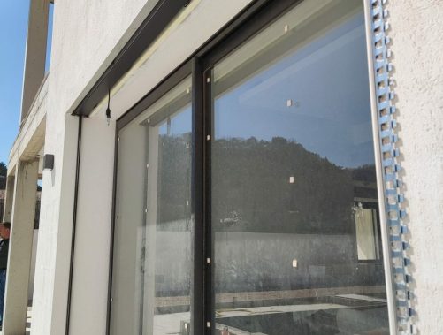 Baie vitrée aluminium